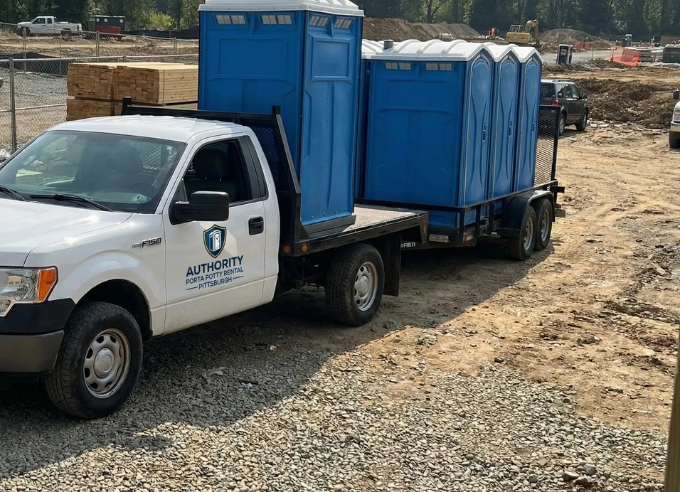 Porta Potty Rental Pittsburgh — Portable Restroom & Toilet Rental by Authority Porta Potty Rental Pittsburgh