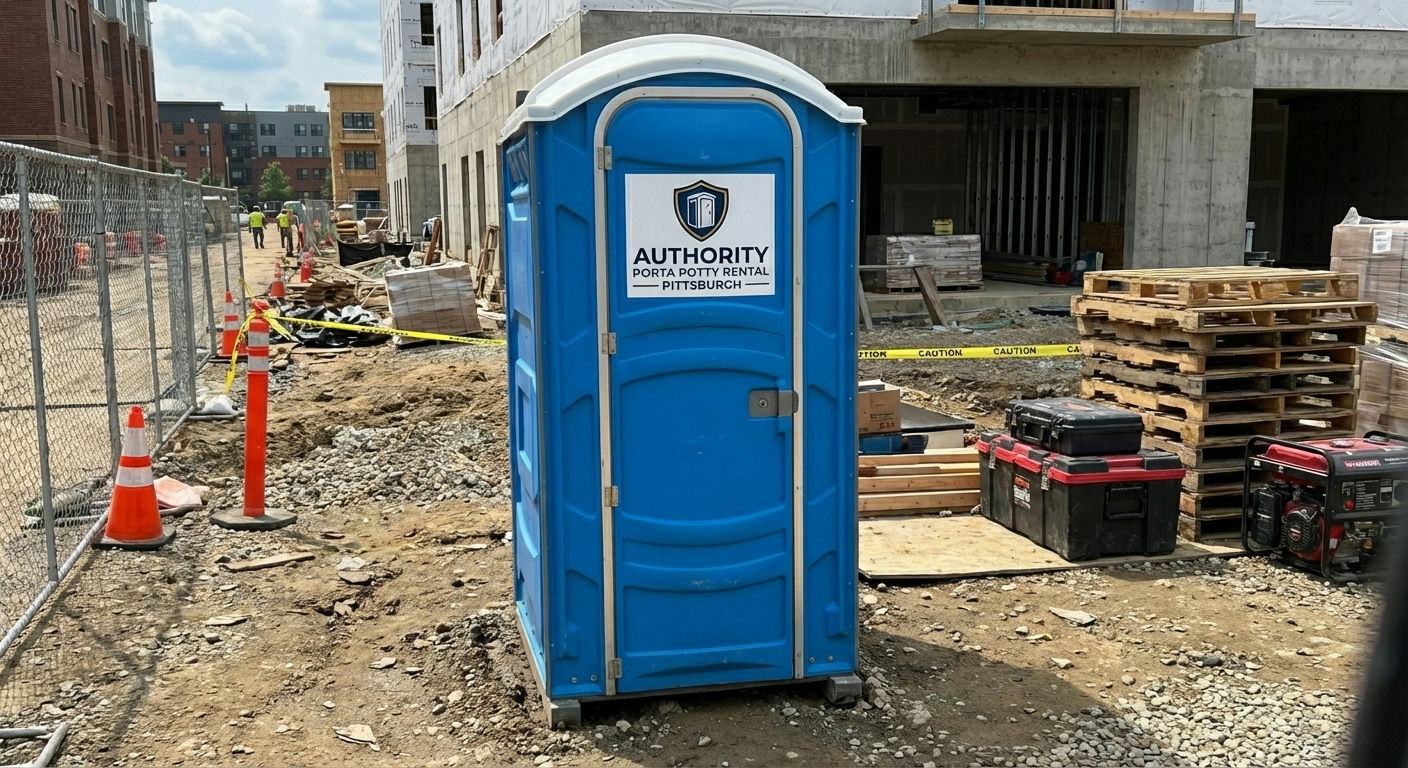 Deluxe Flushable Porta Potty in Pittsburgh